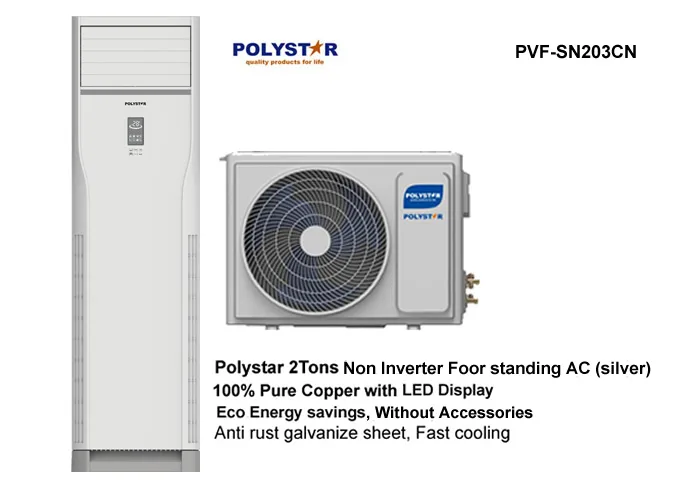 POLYSTAR 2TONS COPPER FLOOR STANDING AIR CONDITIONER