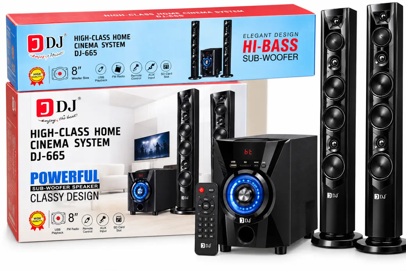 DJ-665 SOUND SYSTEM