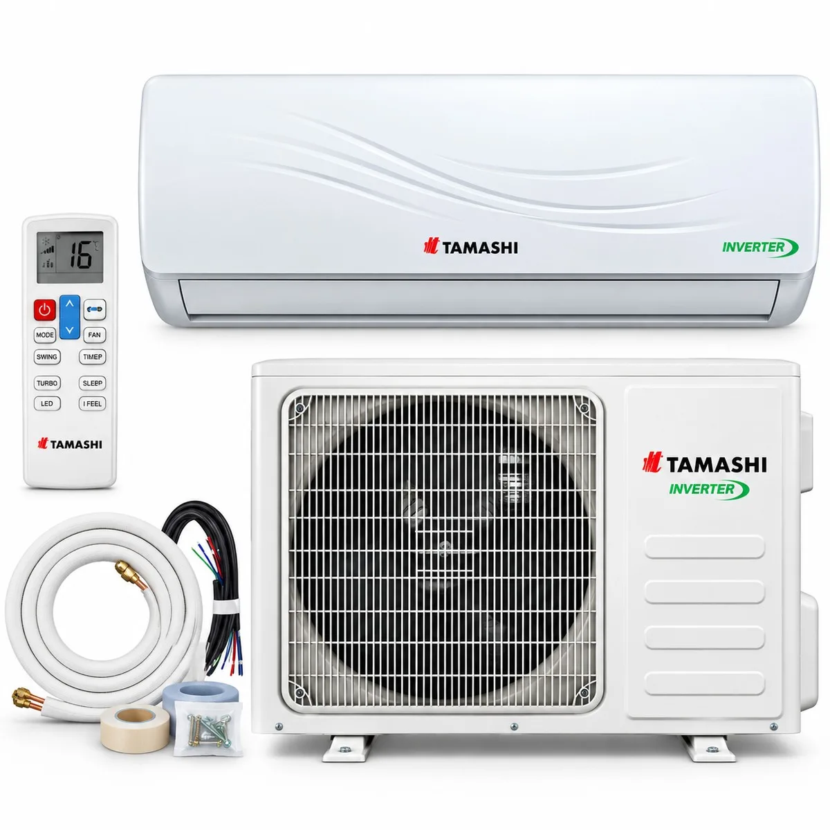 TAMASHI 1HP INVERTER SPLIT AIR CONDITIONER