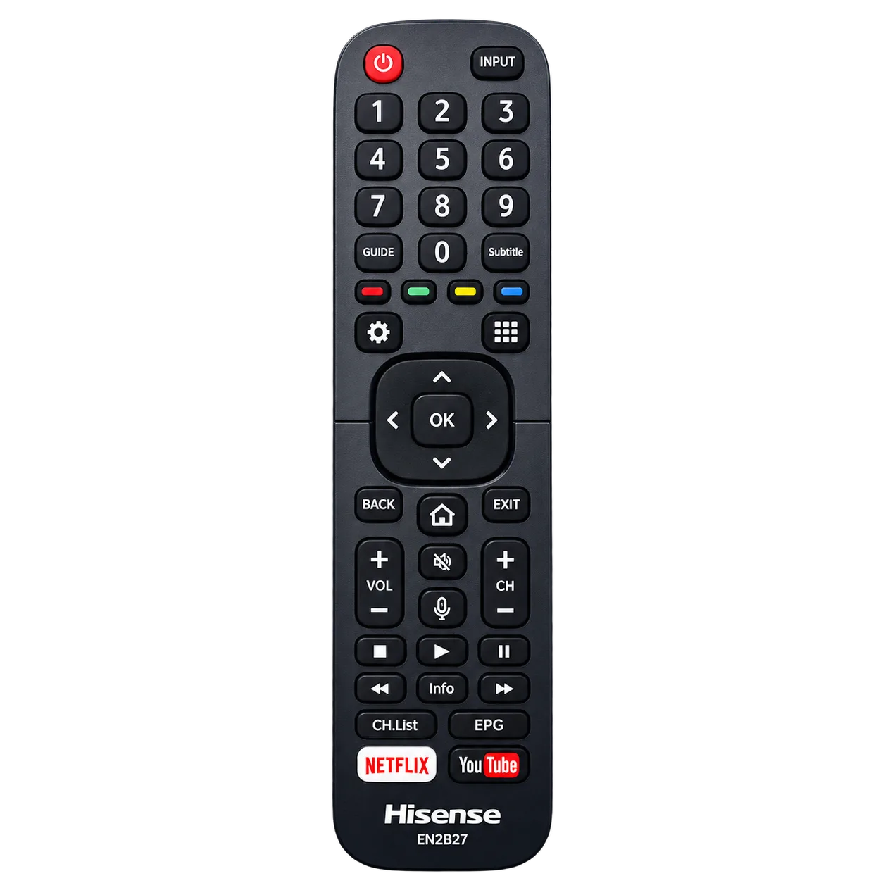 HISENSE TV LED REMOTE