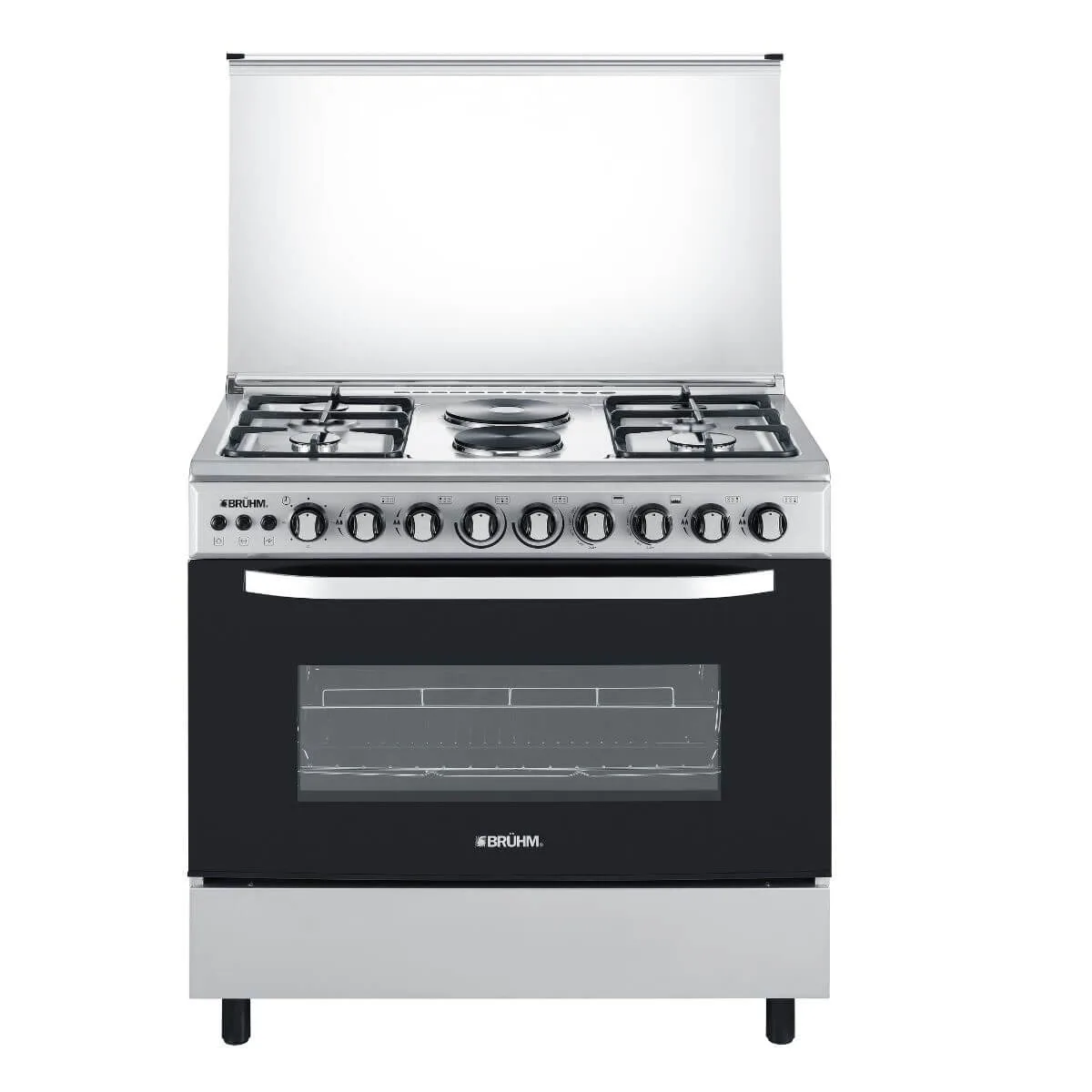 BRUHM 60\90 4+2 STANDING GAS BURNER.