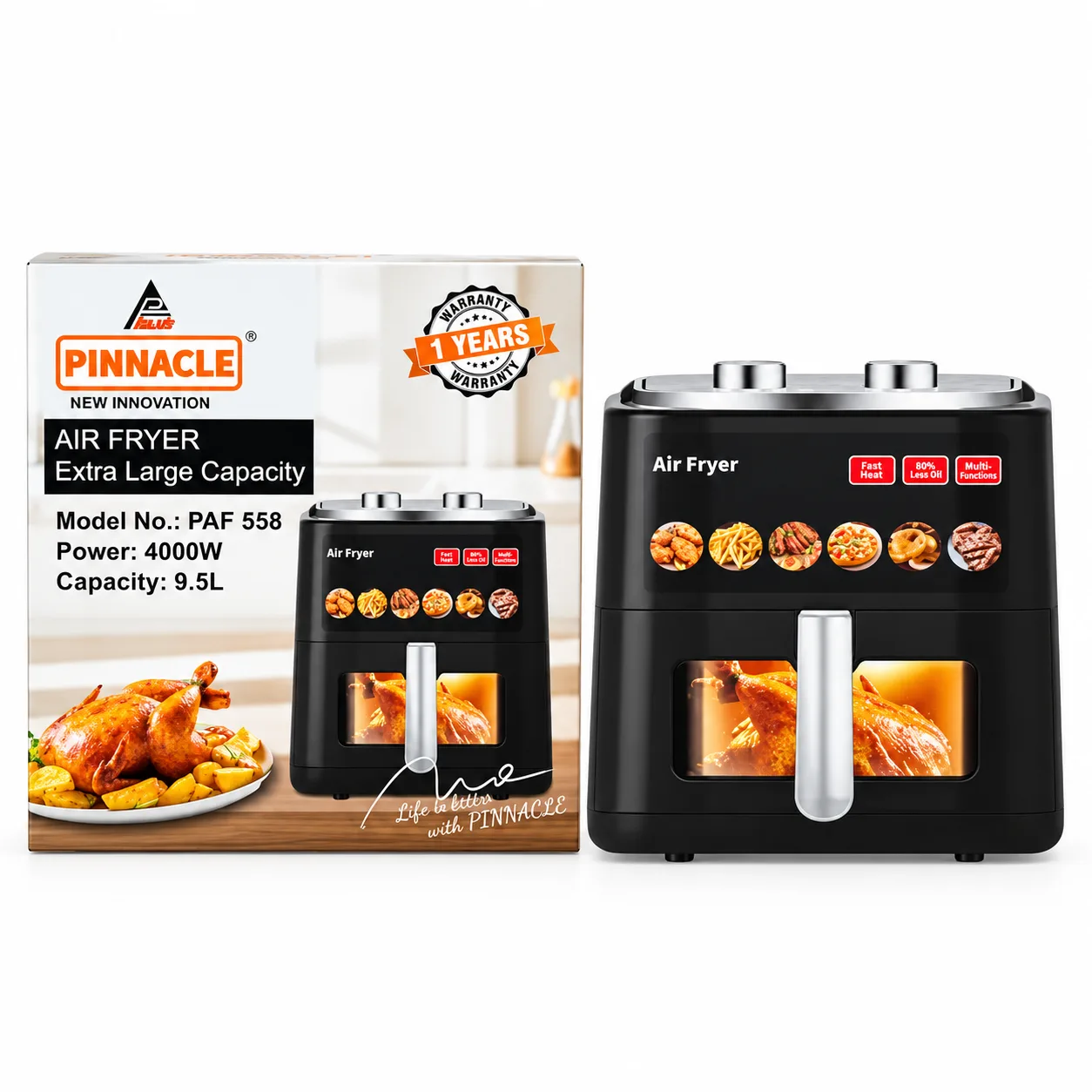 PINNACLE 9.5L AIR FRYER