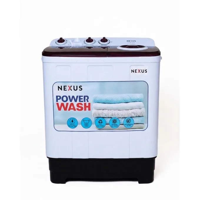 NEXUS 6KG TWIN TUB MANUAL WASHING MACHINE