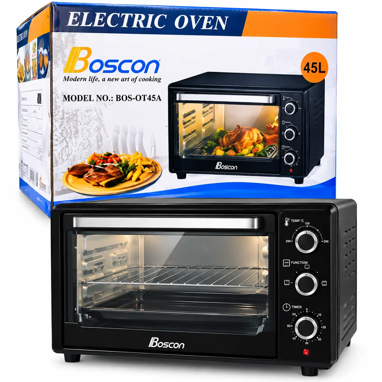 BOSCON ELECTRIC OVEN 45L