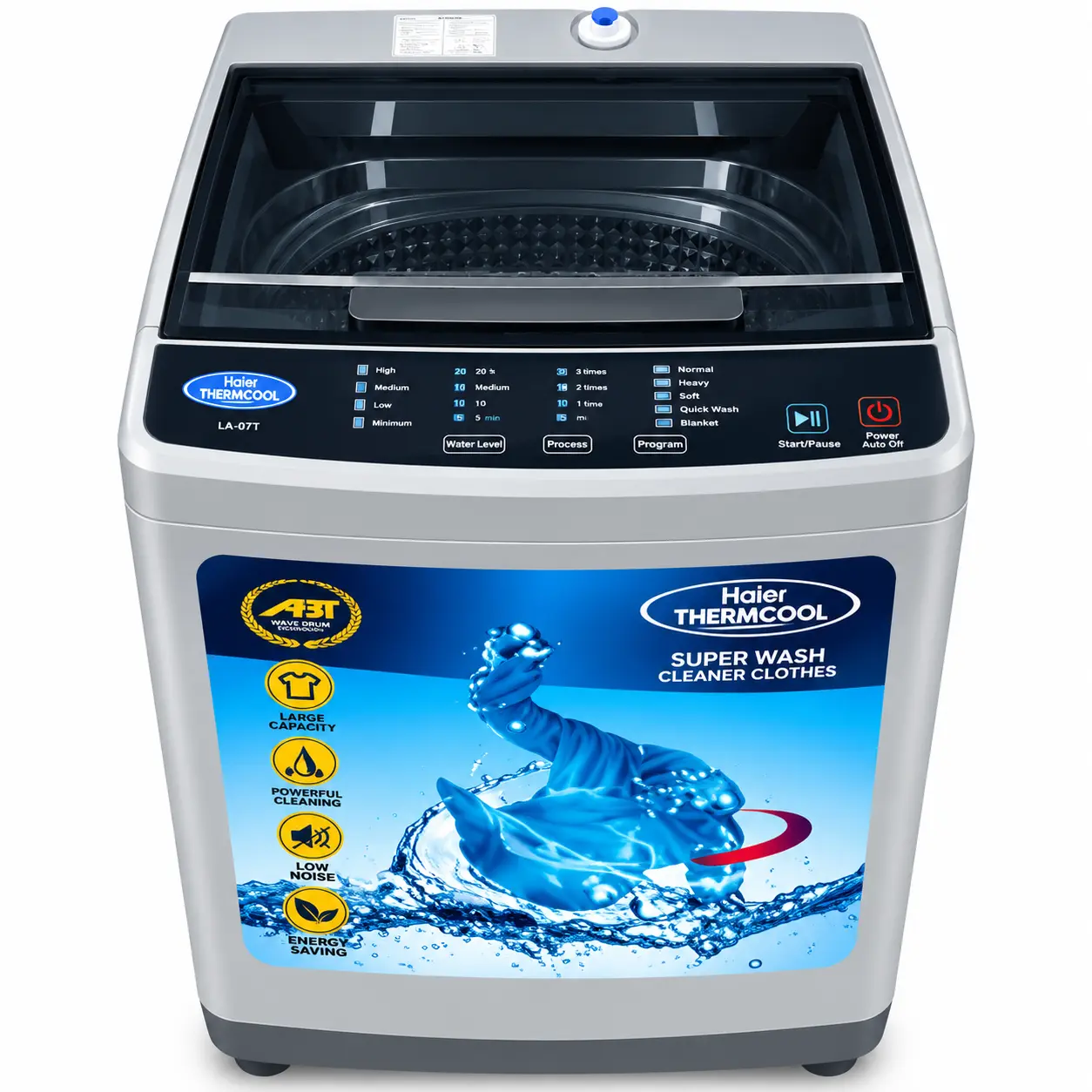 THEMOCOOL 8KG TOP LOADER AUTOMATIC WASHING MACHING