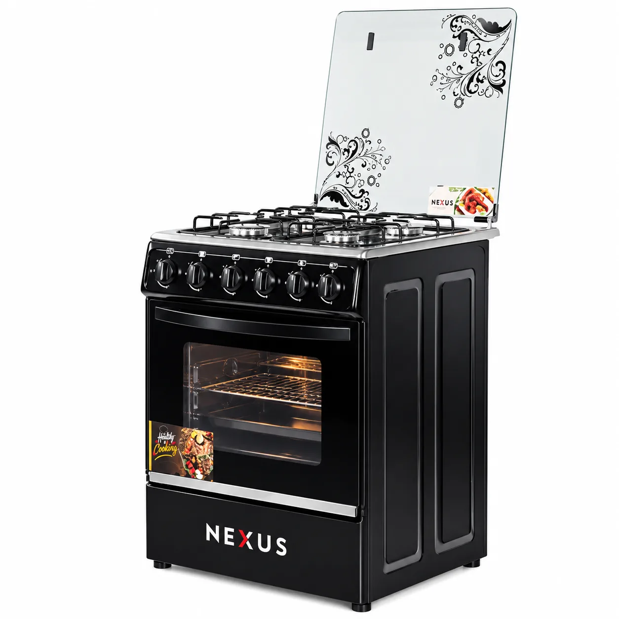 NEXUS 50|50 4+0 STANDING GAS BURNER