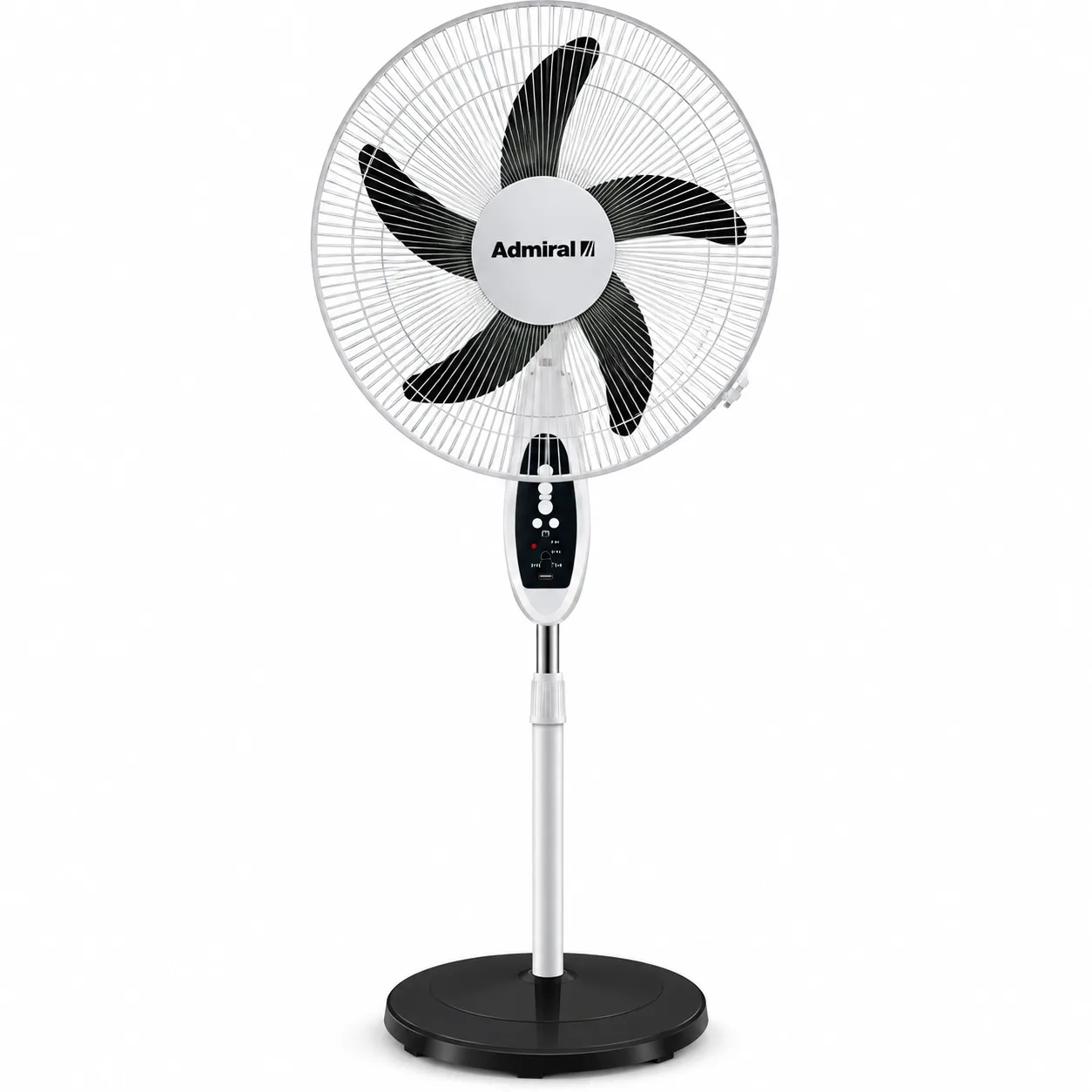 ADMIRAL 18" RECHARGEABLE FAN WITH FM