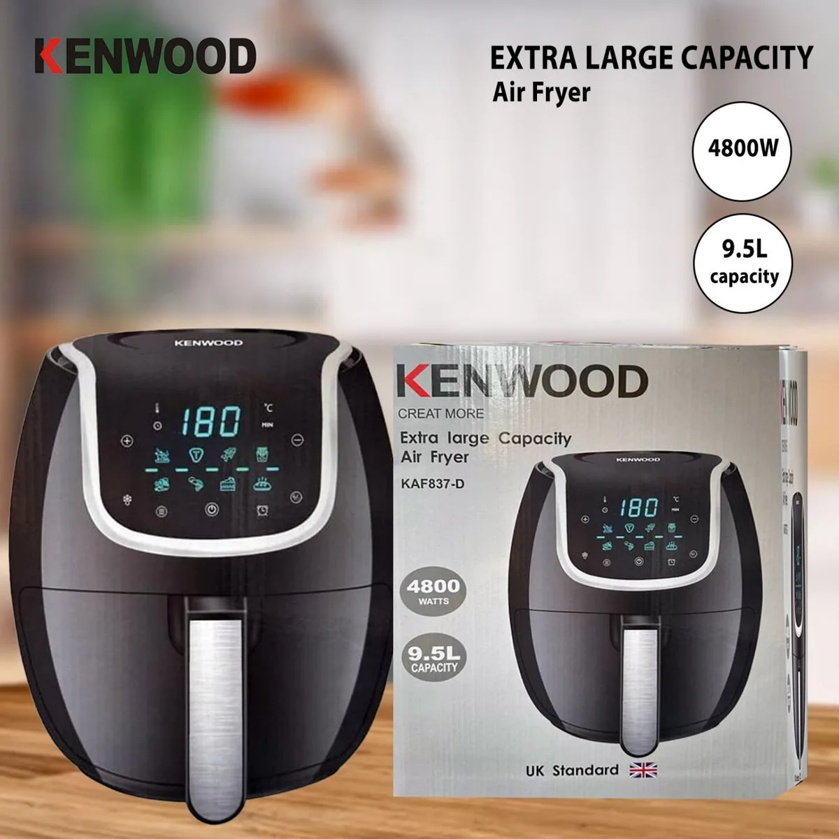 KENWOOD 9.5L AIR FRYER