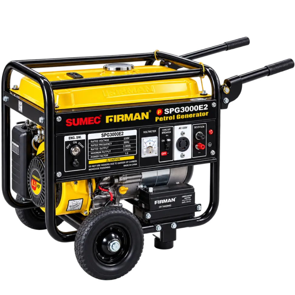 FIRMAN SPG3000E2 6.5HP GENERATOR.
