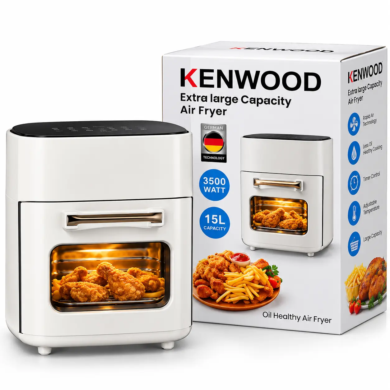 KENWOOD 15L AIR FRYER WITH OVEN