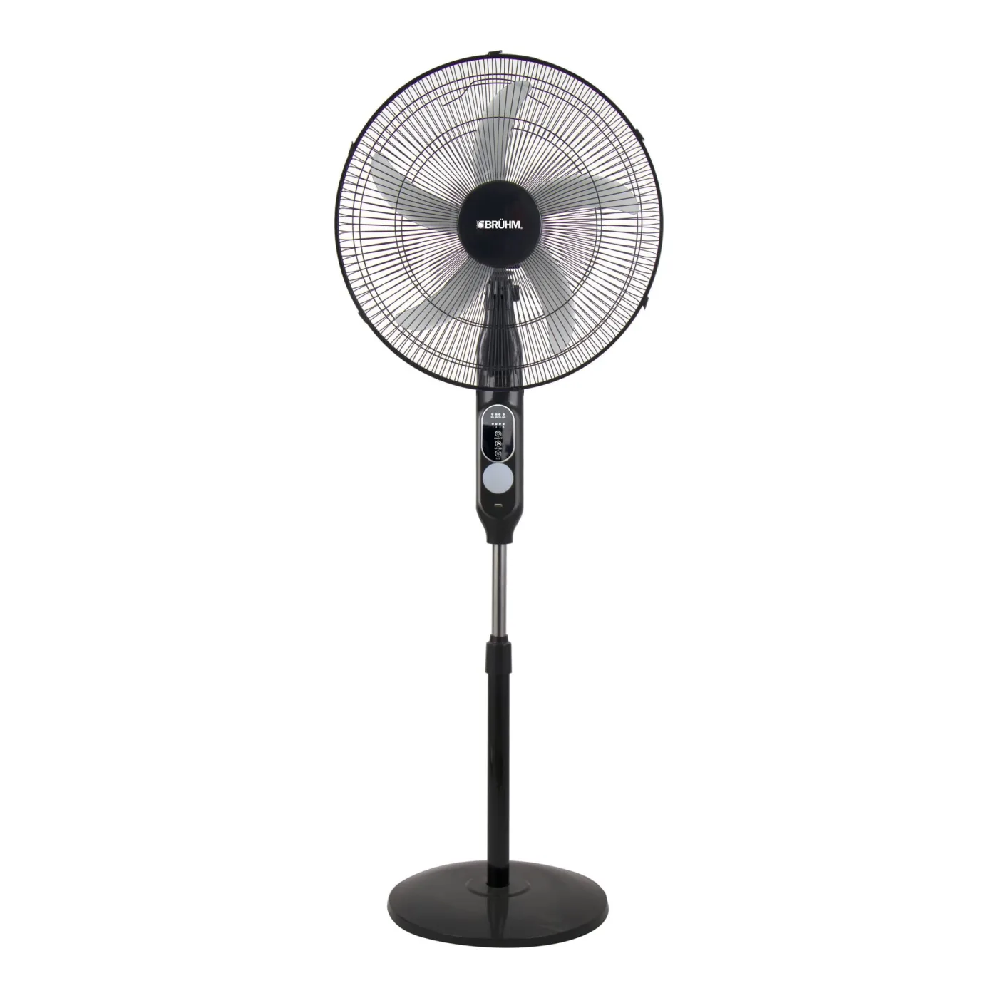 BRUHM 18" RECHARGEABLE STANDING FAN.