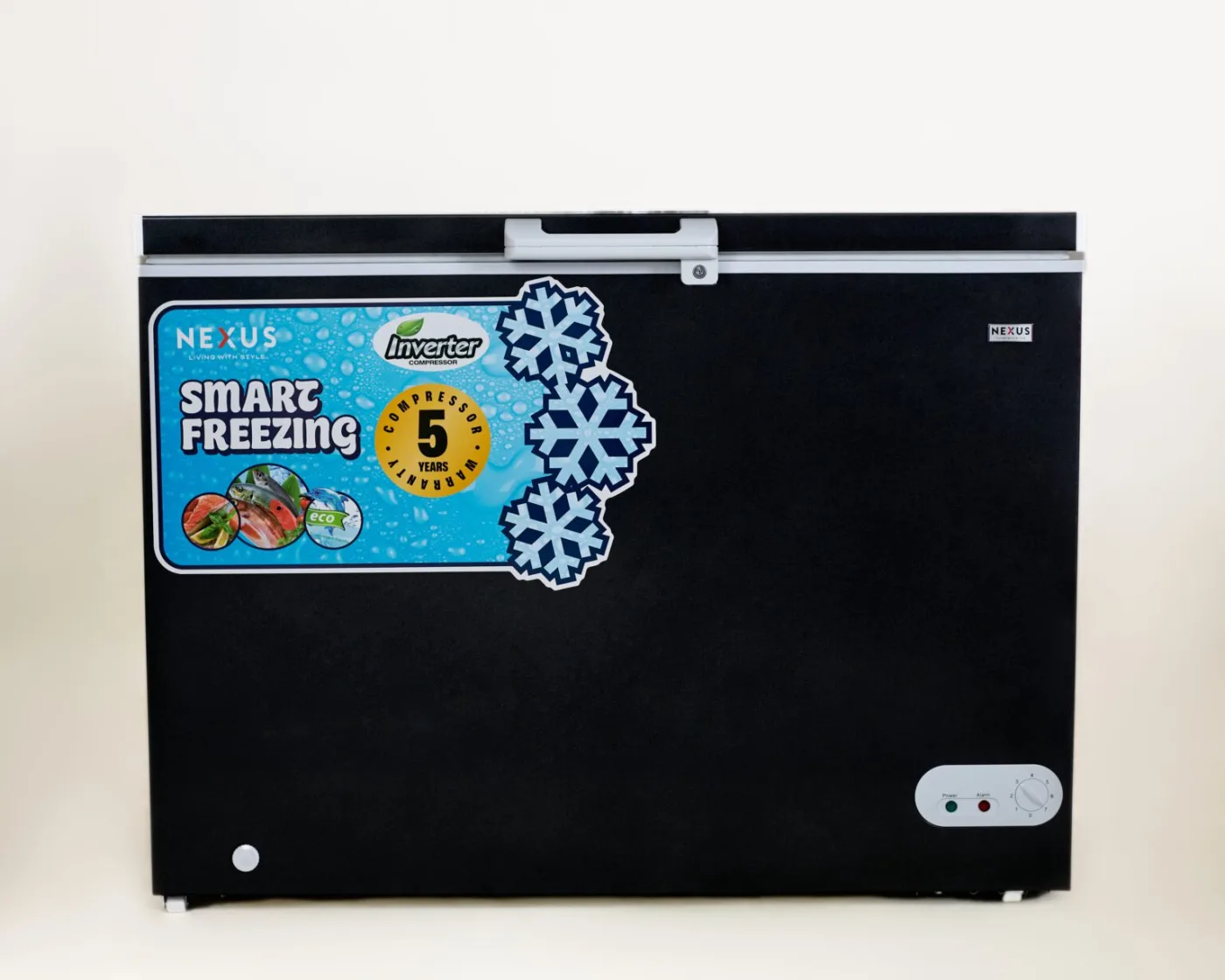 NEXUS NX-315HEI INVERTER DEEP FREEZER BLACK BODY